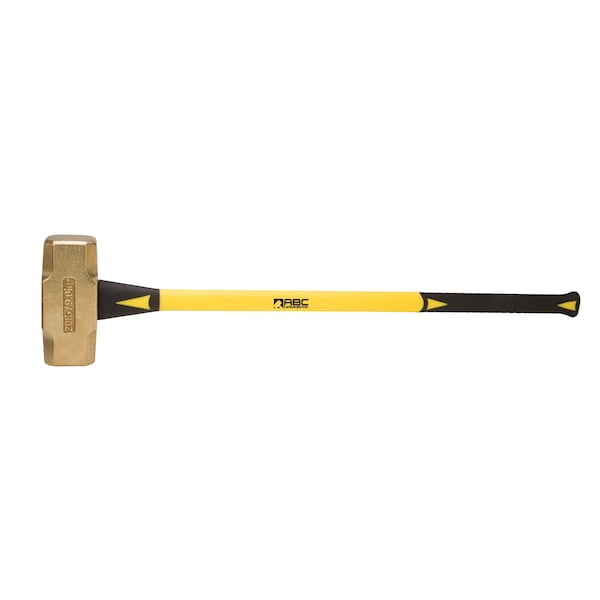 20 lb. Brass Hammer with 33" Fiberglass Handle